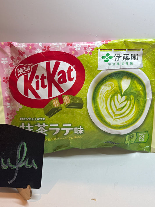 Kitkat Cookies Matcha 10pcs 113g Kitkat威化饼干浓抹茶味