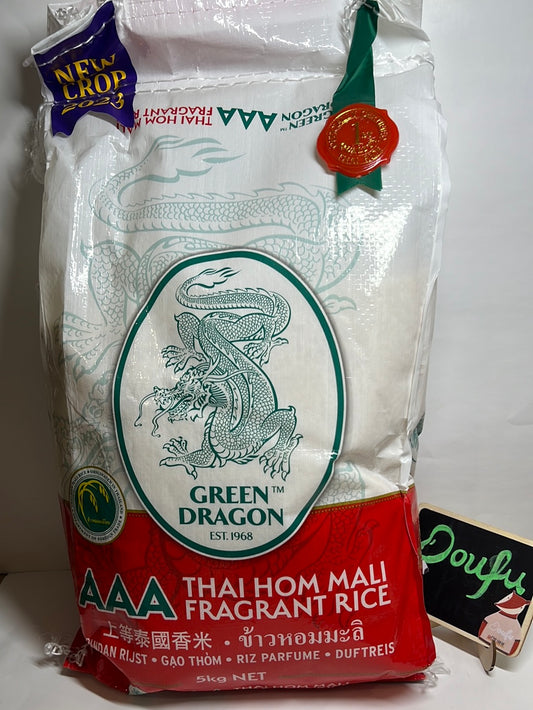Thai GreenDragon Fragrant Rice 泰国青龙香米 5kg