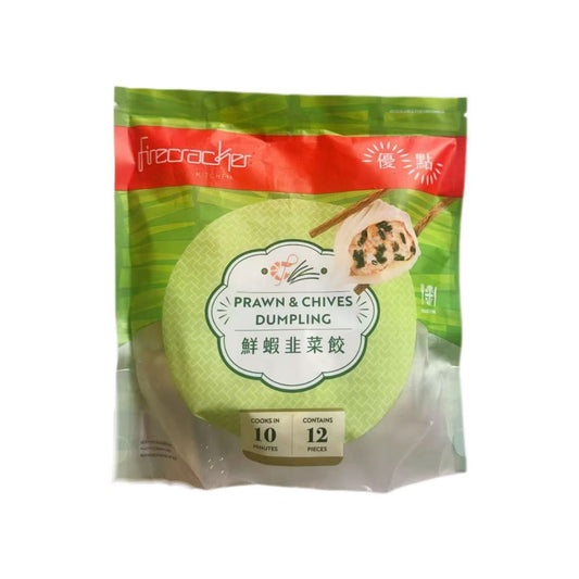 YD Prawn Chives Dumpling优点鲜虾韭菜饺400g