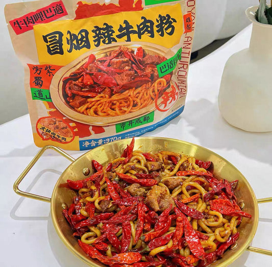 SGS Extra Spicy Veimicelli 食光说 冒烟辣牛肉粉 370g