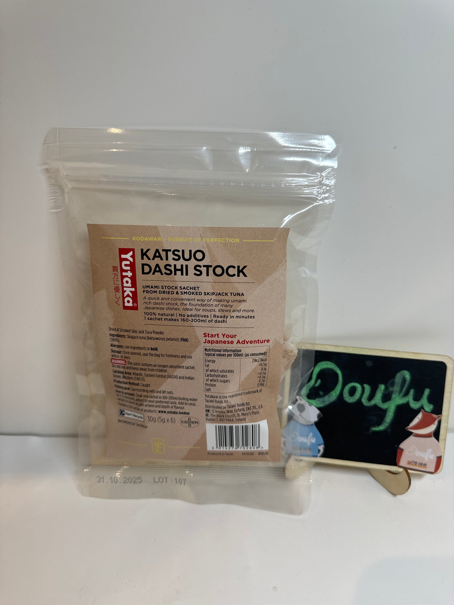 Katsuo Dashi Stock bags 5g*6 日式高汤粉包