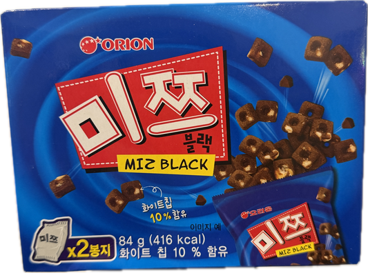 Orion  MIZ Black 好丽友脆米旗子饼干 84g