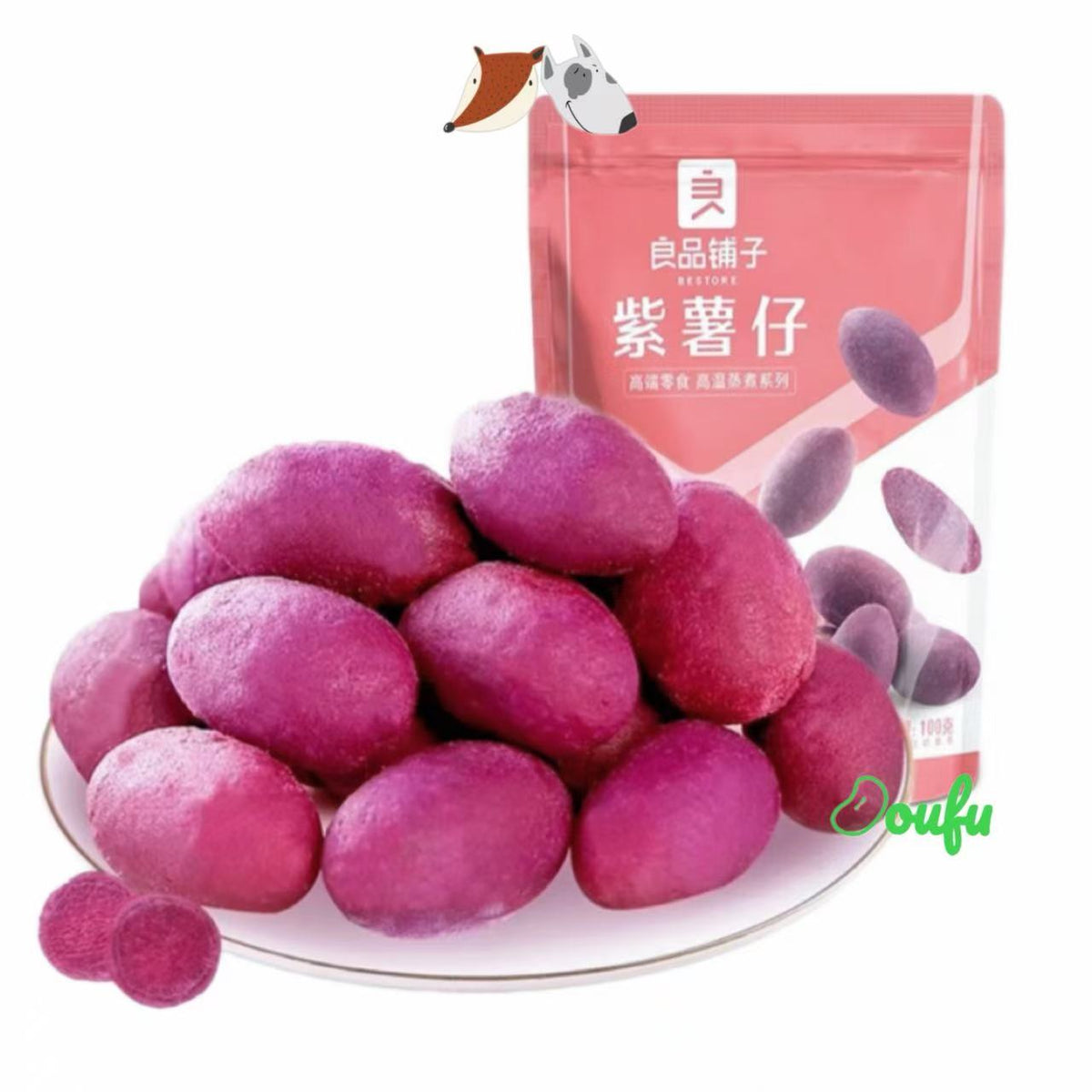 BS Purple Sweet Potato 100g 良品铺子紫薯仔