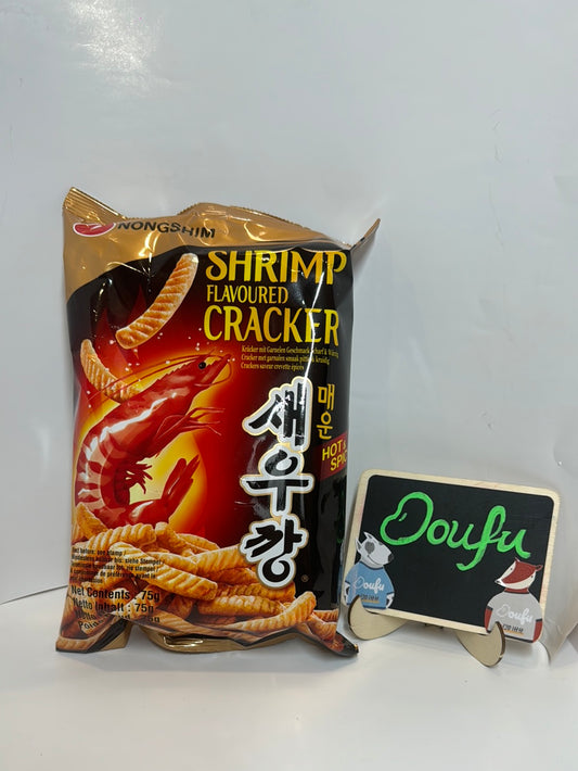 Nongshim Shrimp Cracker Hot 农心虾条辣味 75G