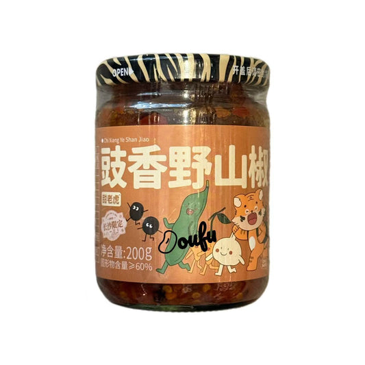 Tea Oil Fresh Black Bean Chilli Sauce 豉香野山椒酱 238g