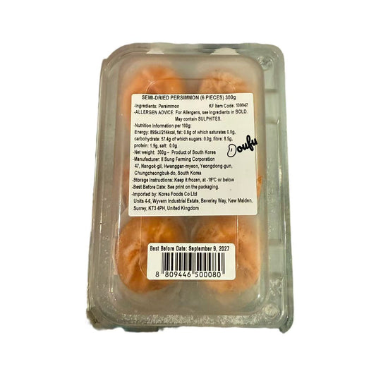Semi-Dried Persimmon 6 Pieces  韩国流心柿子6个装 300g