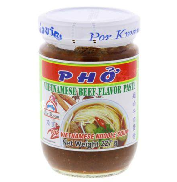 Por Kwan Vietnamese Beef Flav Paste 越南牛肉汤河粉酱227g