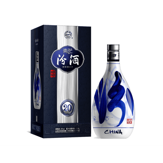 QingHua FenJiu 42% 汾酒青花瓷瓶纪念装 清香型 500ml
