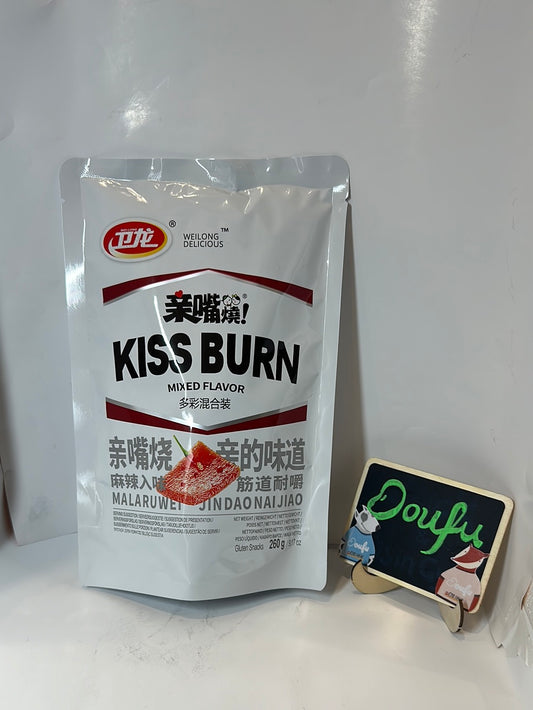 WL Kiss Burn Gluten Snacks - Mix Flv 卫龙亲嘴烧 多彩混合装 260g