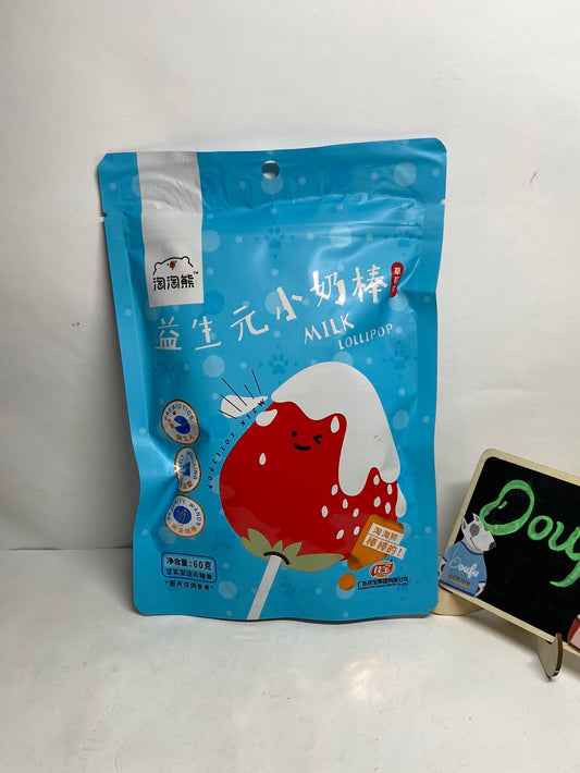 Milk Snack on Stick 60g SB Flv 益生小奶棒草莓味