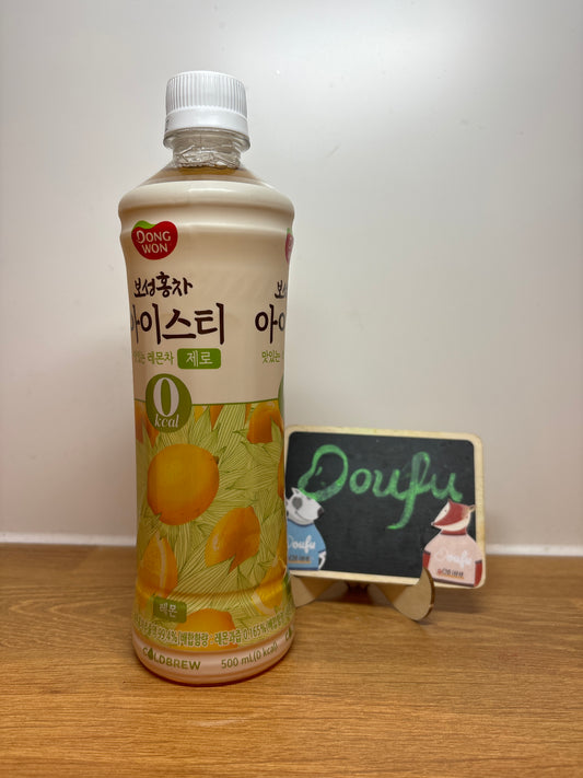 Boseong Ice Zero Black Lemon Tea冰柠檬茶500m