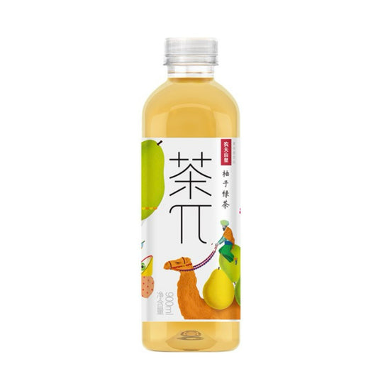 Nongfu Spring Tea π Pomelo Green Tea 农夫山泉茶π柚子绿茶 900ml