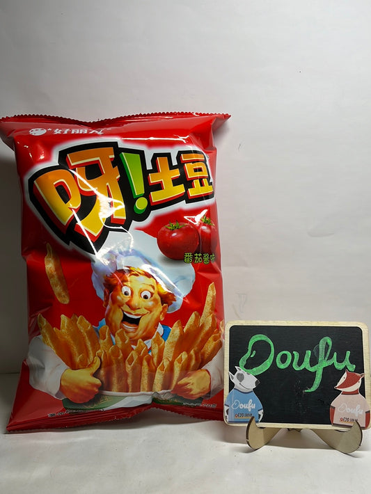 HLY POTATO CHIPS KETCHUP  呀土豆番茄味 70g