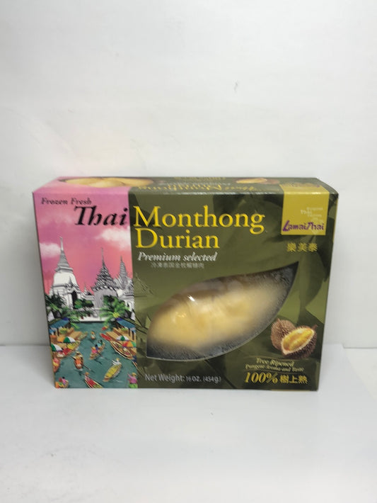 BUONO Frozen Monthong Durian冷冻金枕榴莲 454g 优惠请您查看商品描述