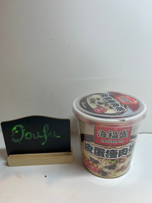 HFS Century Egg flavour congee海福盛皮蛋瘦肉粥