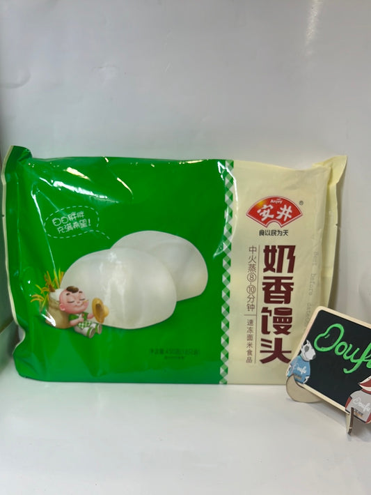 Anjoy Milk Flavour Bun 安井奶香馒头 450g