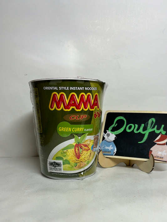 MAMA Cup noodle-green curry 妈妈杯面-绿咖喱70g