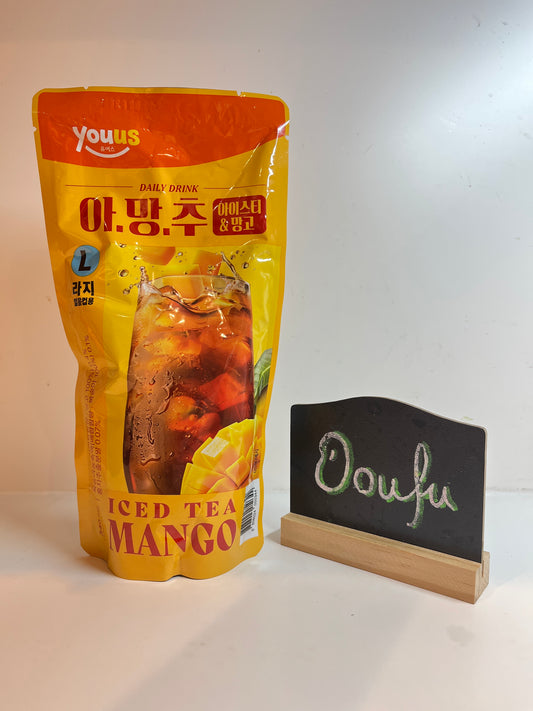 GSR Ice Tea&Mango Flavoured Drink芒果冰茶340ml