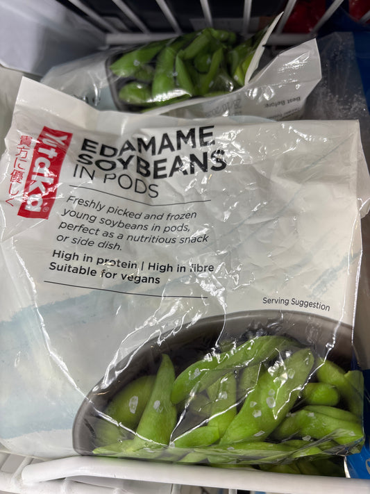 Yutaka Edamame Soybeans With Pods 带壳毛豆 500g