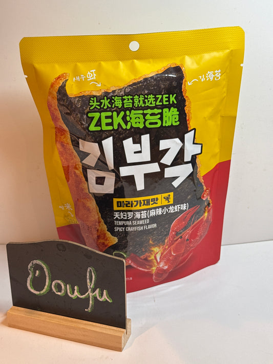 ZEK Tempura Seaweed Snack(Spicy Crayfish