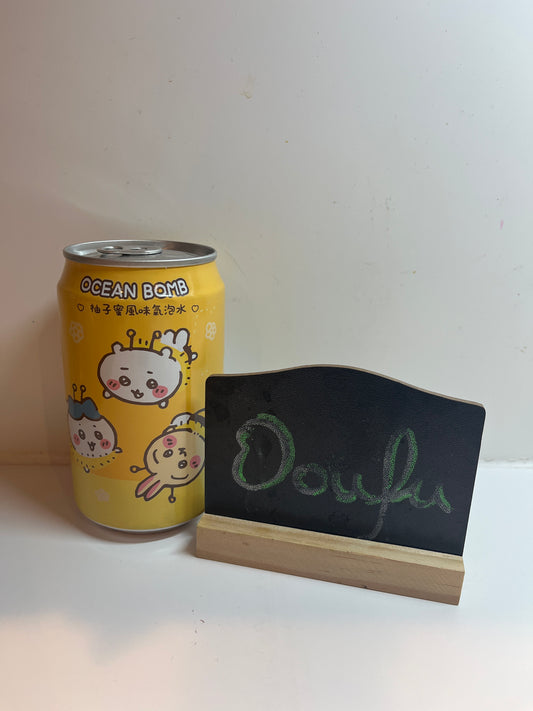 Ocean Bomb Chiikawa Honey Pemelo吉伊卡哇柚子蜜风味气泡水330ml