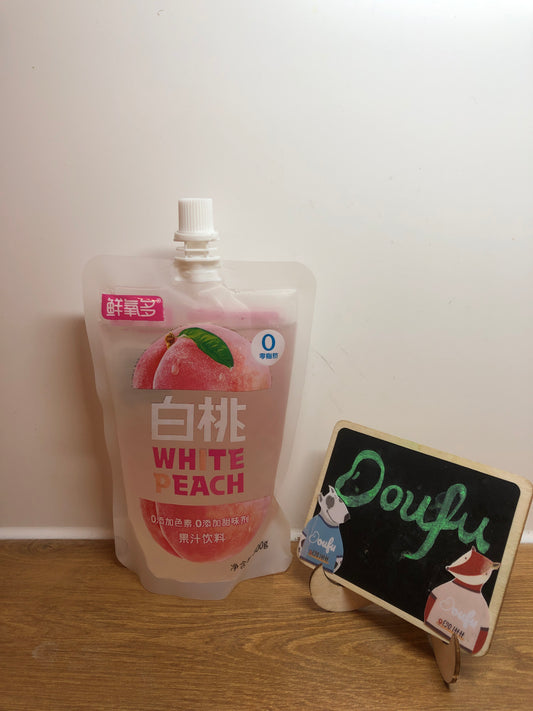 XYD White Peach Drink 鲜氧多果汁（白桃味） 300ml