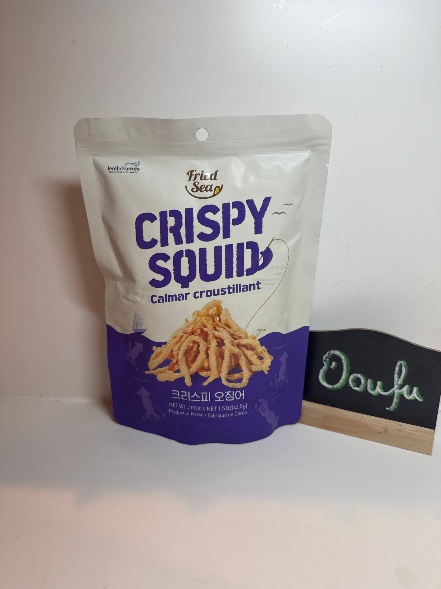 Crispy Squid Croustillant 韩国酥脆鱿鱼丝 42.5g