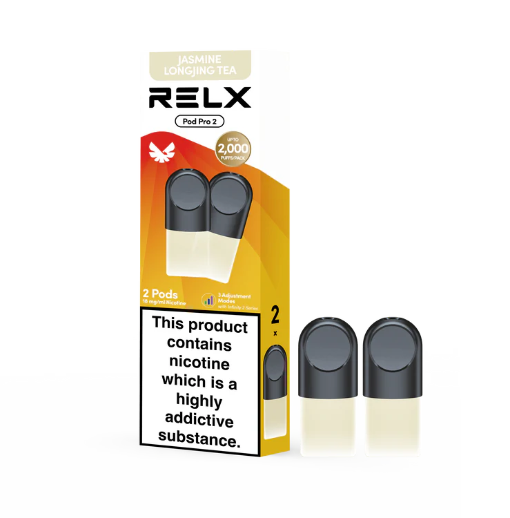 Relx Pod Pro Jasmine Longjing Tea 2ps 悦刻烟弹两颗装 茉莉龙井茶味 – Tofu Mart Limited
