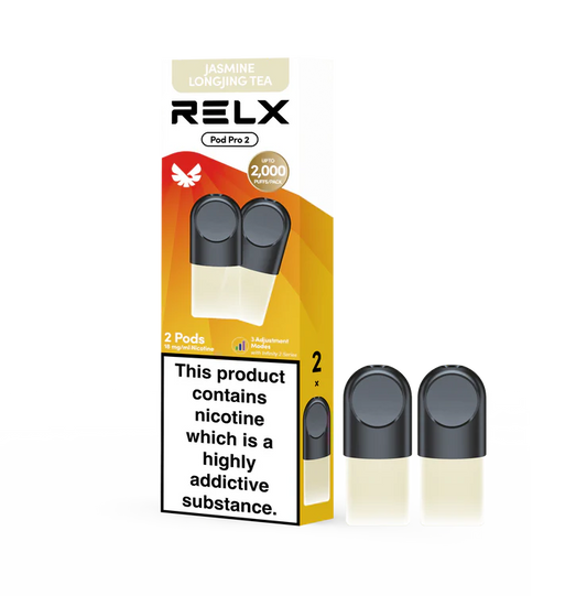 Relx Pod Pro Jasmine Longjing Tea 2ps 悦刻烟弹两颗装 茉莉龙井茶味
