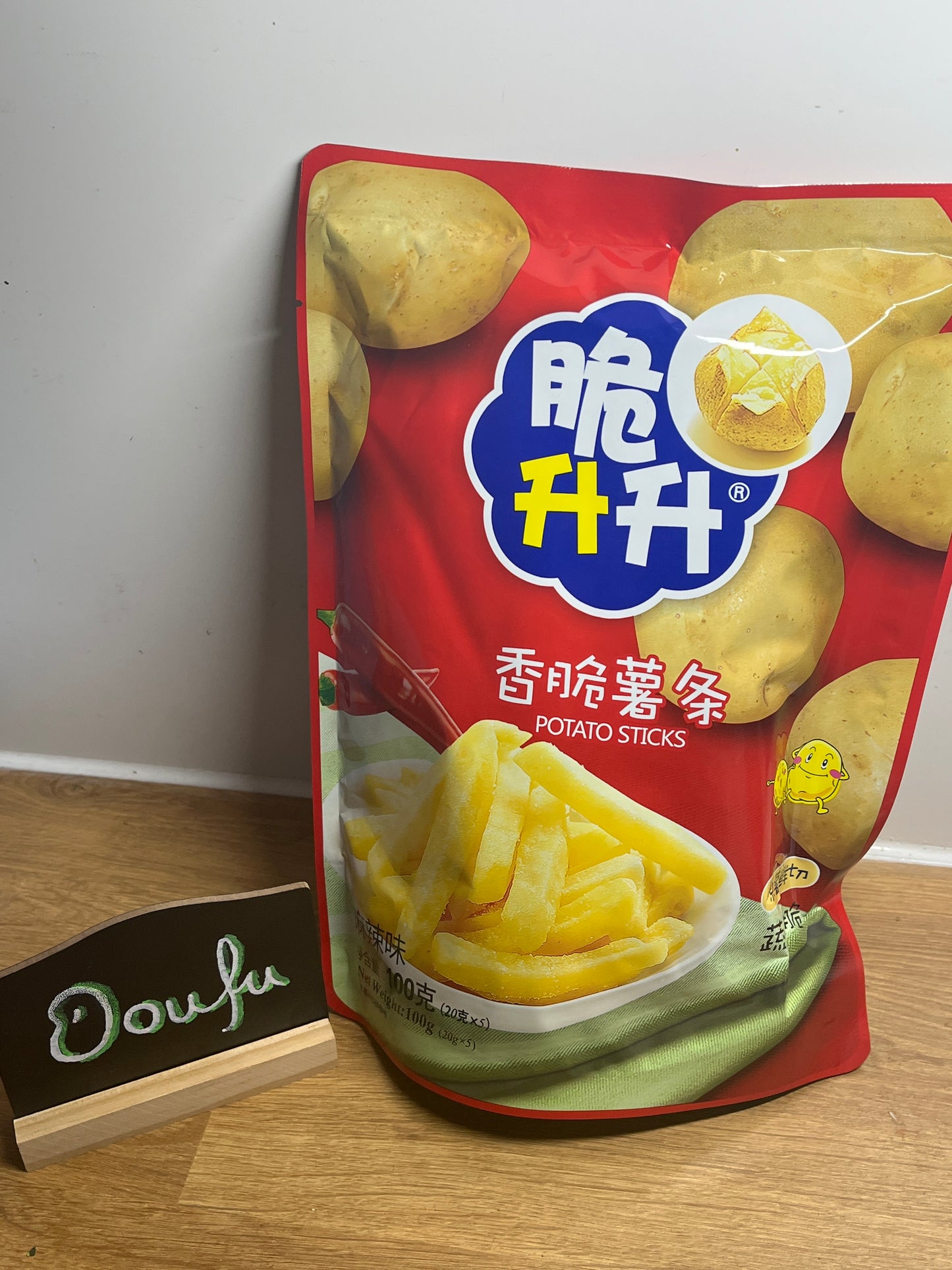 CSS Potato Sticks Spicy Flv 100g 脆升升香脆薯條 麻辣味100g