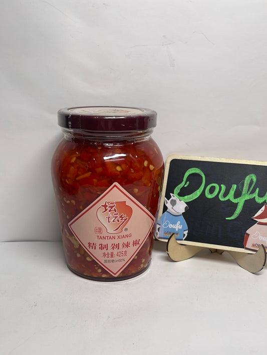 TTX brand small pickled red chilli 坛坛乡精致剁辣椒275g