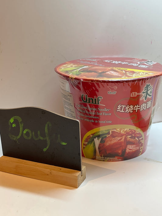 NI Noodles (Bowl) Roasted Beef统一红烧牛肉面桶110g