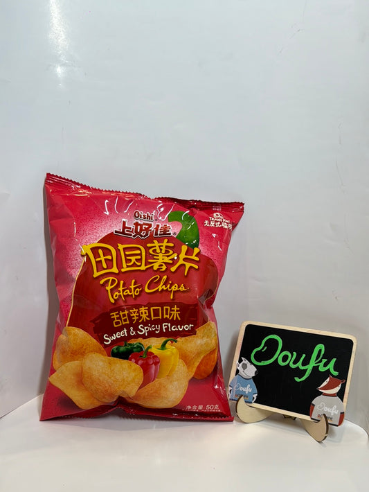 OS Potato Chips Sweet&Spicy 上好佳薯片甜辣味 50g