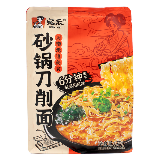 WH Daoxiao Noodles 宛禾砂锅刀削面320g