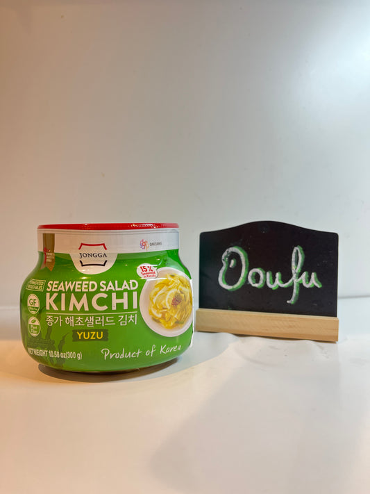 Jongga Seaweed Salad Kimchi （Yuzu) 300g