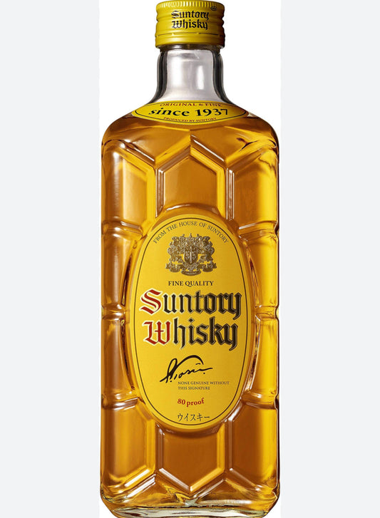 Suntory Whisky Square Bottle 40% Alc/Vol 三得利威士忌方形瓶700ml