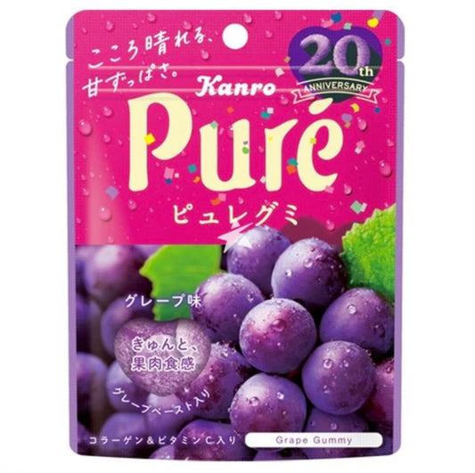 Pure Gummy Grape Fl 葡萄味软糖 56g