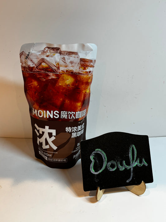 Moins Coffee Strong Black Coffee 魔饮咖啡 特浓美式黑咖啡 210m
