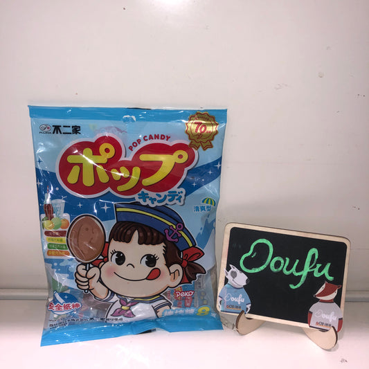 Fujiya Lollipop Soda Candy 不二家清爽型棒棒糖 50g