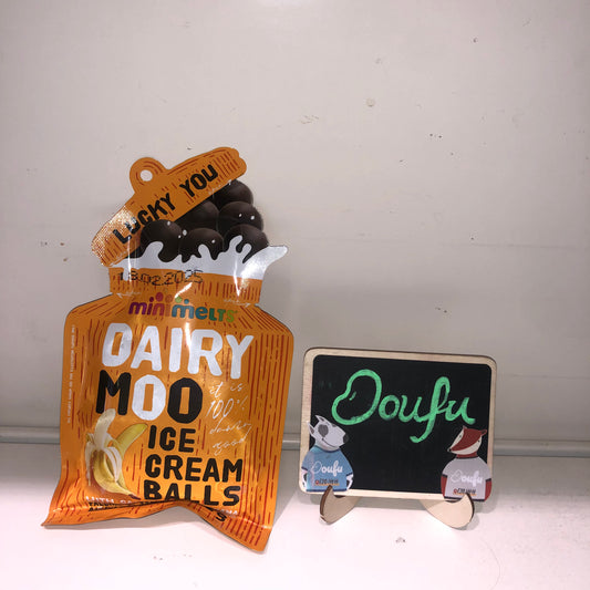 MM Dairy Moo Balls Banana  冰激凌球香蕉味 72g