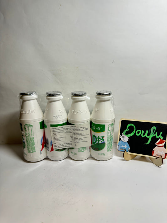 Wahaha Vitamin A&D and Calcium Drink哇哈哈AD钙奶 220g*4