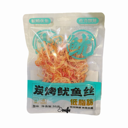 YX Shredded Squid Snack鱿嘻炭烤鱿鱼丝55g