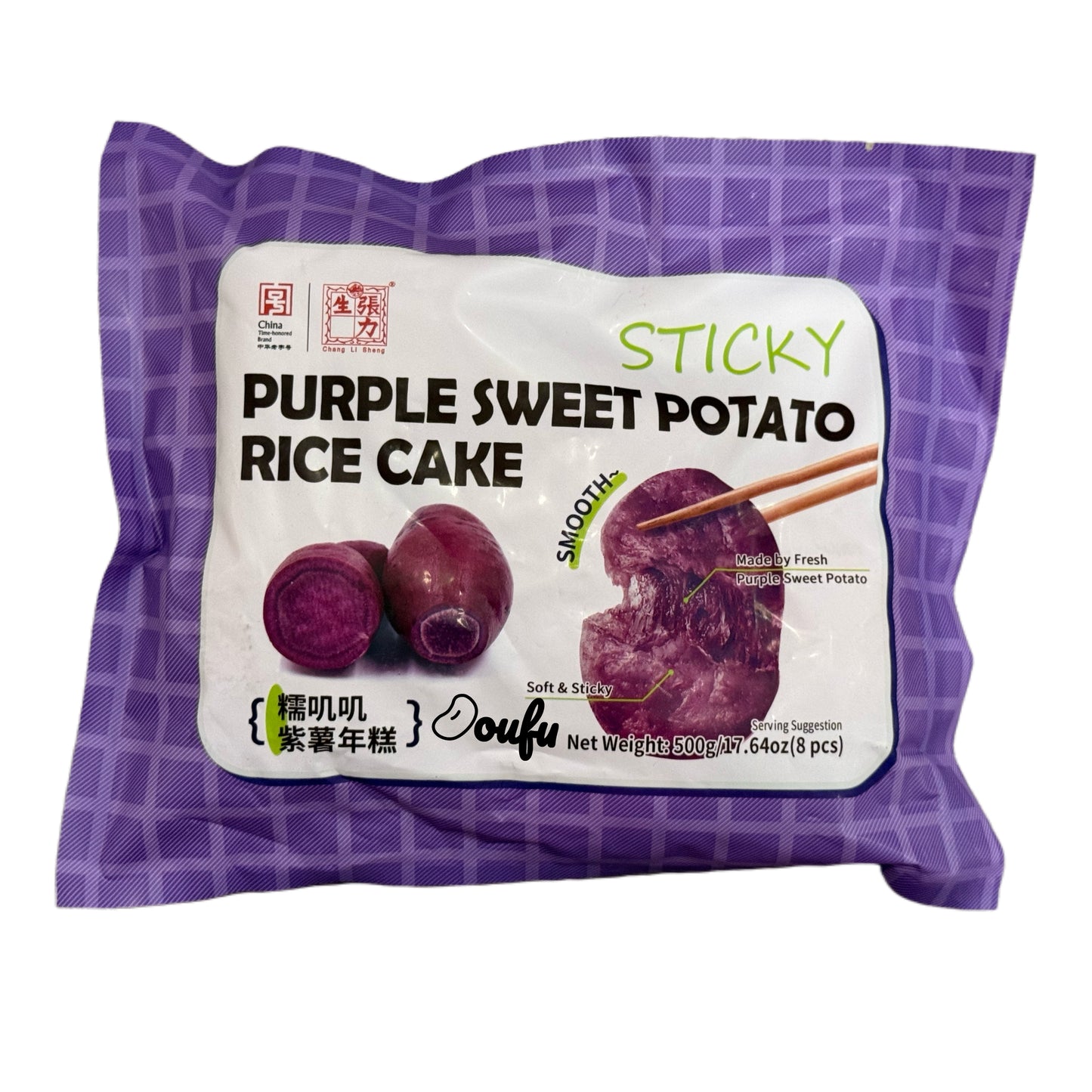 Sticky Purple Potato Rice Cake 张力生紫薯年糕500g