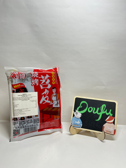 Jianshu BBQ sweet potato noodle 剑蜀烧烤苕皮 350g