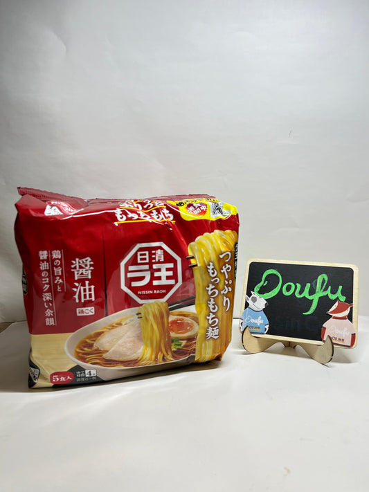 Nissin Raoh Soy Sauce Noodle 5 packs日清面王酱油拉面5袋装