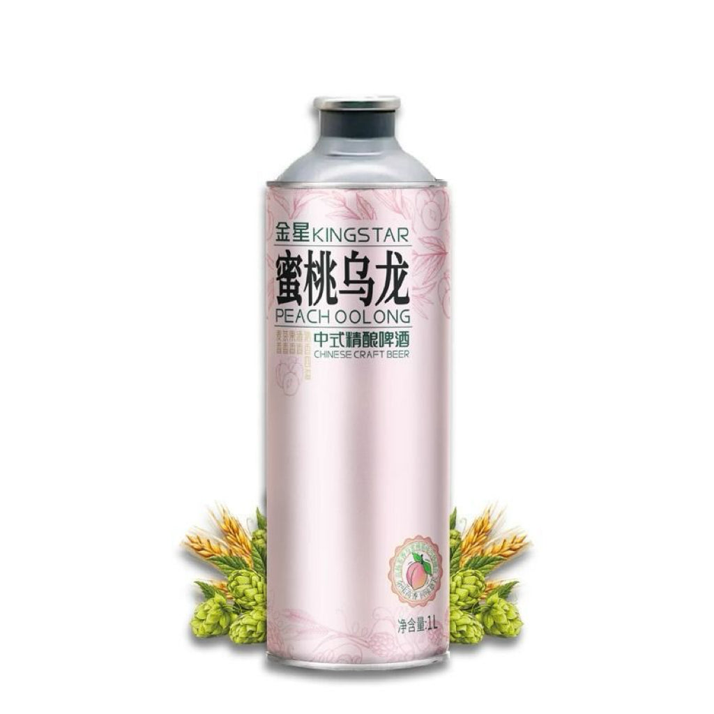 Kingstar Chinese Craft Beer Peach Oolong Flv 金星蜜桃乌