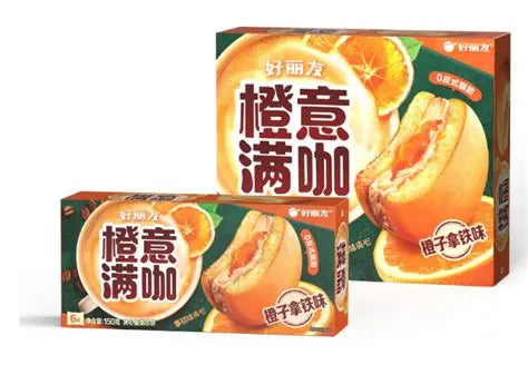 HLY Orion-Orange Pie好丽友橙意满咖派6枚 150g