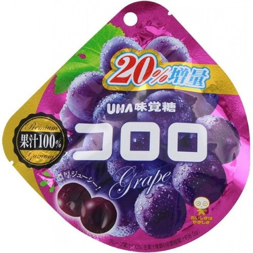 Uha Gummy Grape Flv 葡萄软糖