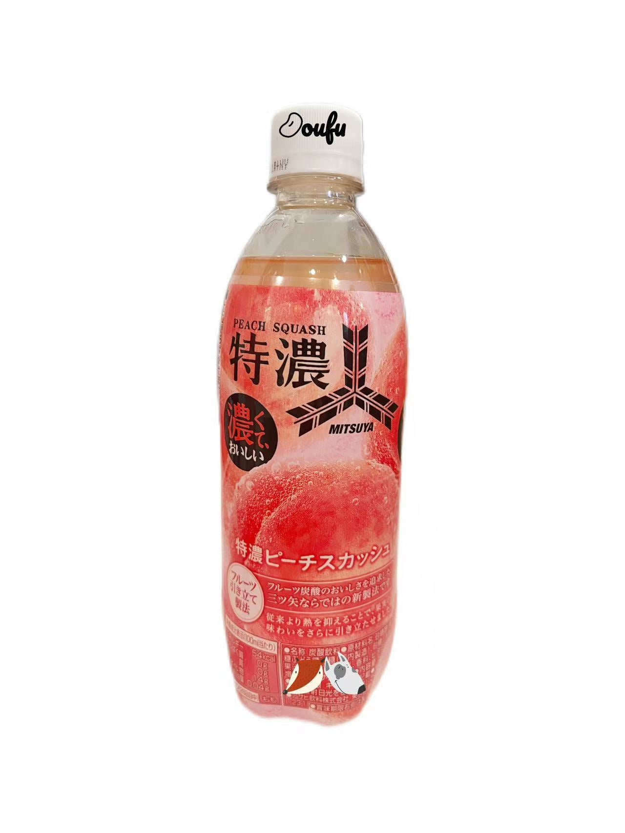 Asahi Mitsuya Peach Soda Drink三箭桃子碳酸饮料500ml