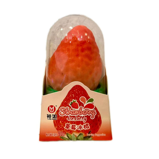 YR Ice Lolly- Strawberry 裕如草莓冰棍 90g